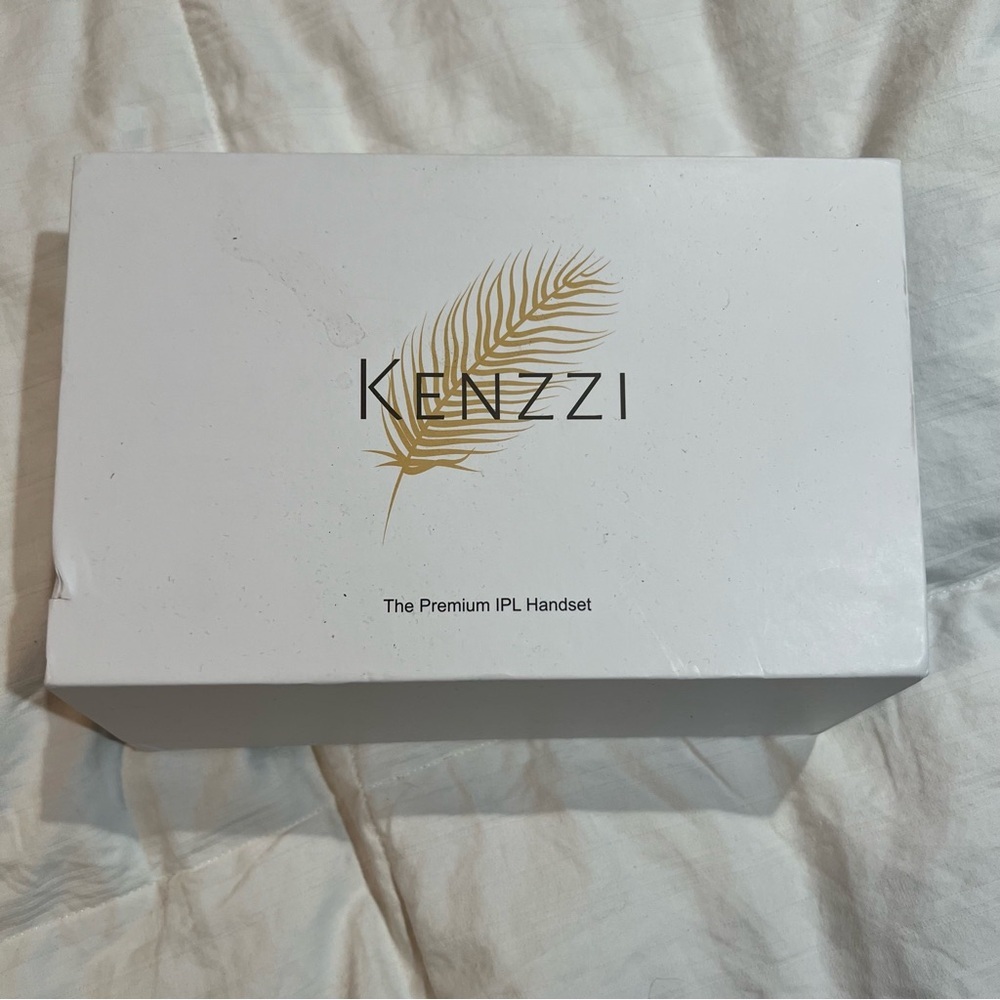 NEW & SEALED! KENZZI At Home Laser Hair Removal IPL Hair Removal Handset Device